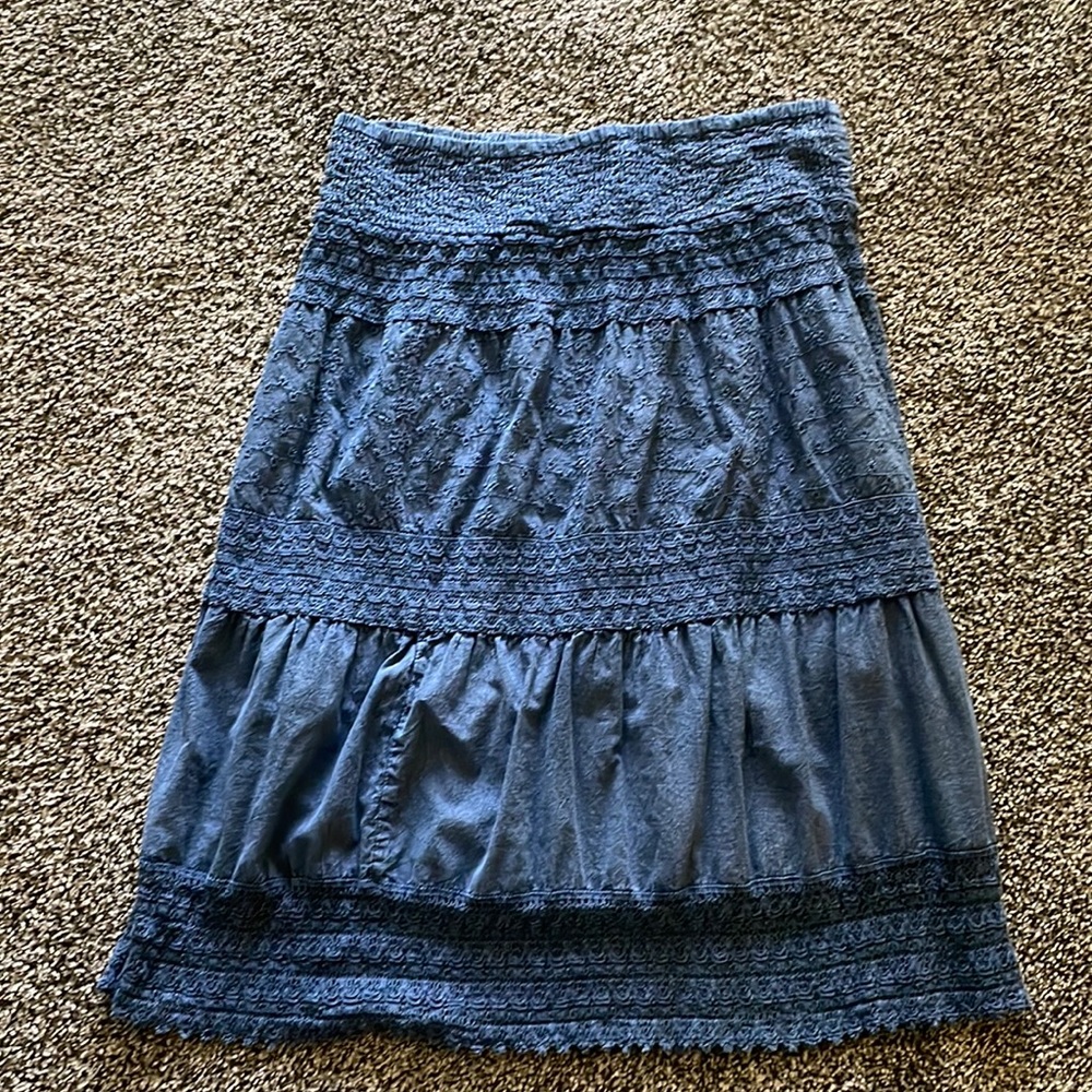 Cute denim skirt